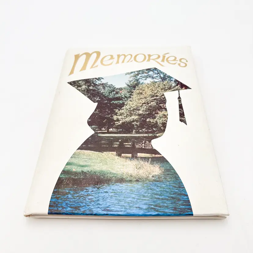 Balfour Memories Senior Year Book Ephemera Vintage 10.5" x 8"