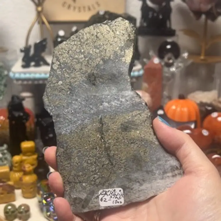 Pyrite In Marcasite Slab