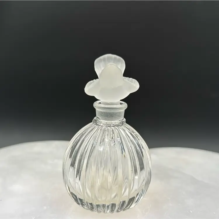 #01 Vintage Perfume Bottle With Bird