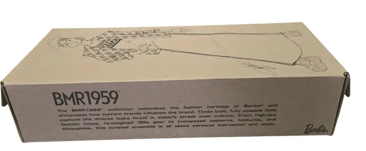 Barbie GHT95 BMR 1959, New in Box. Asian Kira Doll. Mattel 2019