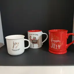 Christmas in July! Christmas Mug Trio