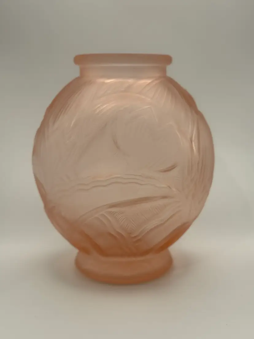 Fenton Pink Spring Vase