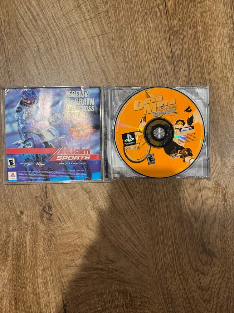 Dave Mirra Freestyle BMX : PlayStation PS1 (COMPLETE IN BOX) PRE-OWNED
