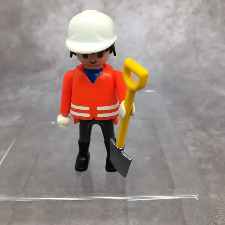 Playmobil Construction Worker w/Shovel