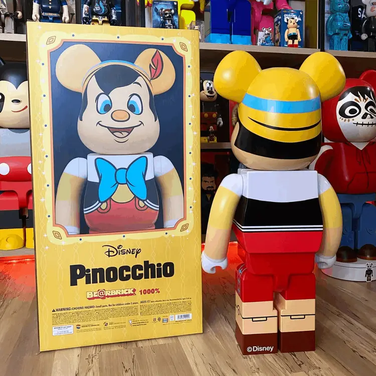 Bearbrick 1000% Pinocchio Disney