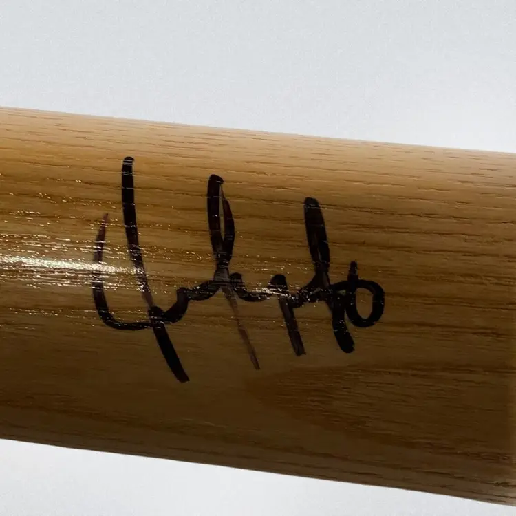 Juan Gonzalez Signed Autographed Rawlings Bat JSA COA Juan Gone Texas Rangers MLB