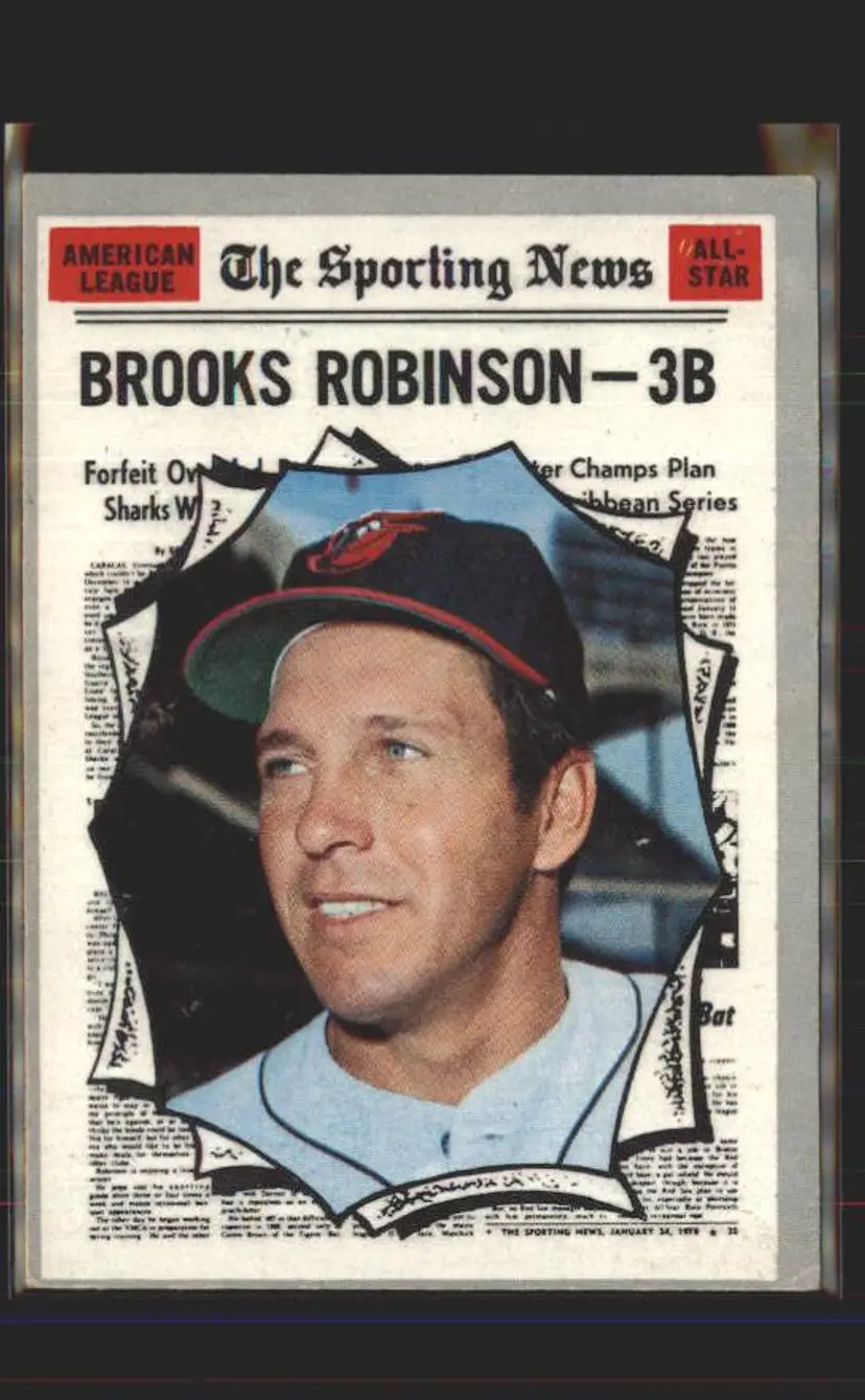 Brooks Robinson 1970 Topps #455 - (pk6) - Baltimore Orioles
