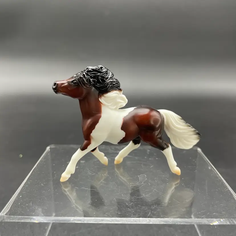 Breyer Bay Pinto Shetland Pony Best of British Horse Vintage 1999 Stablemates