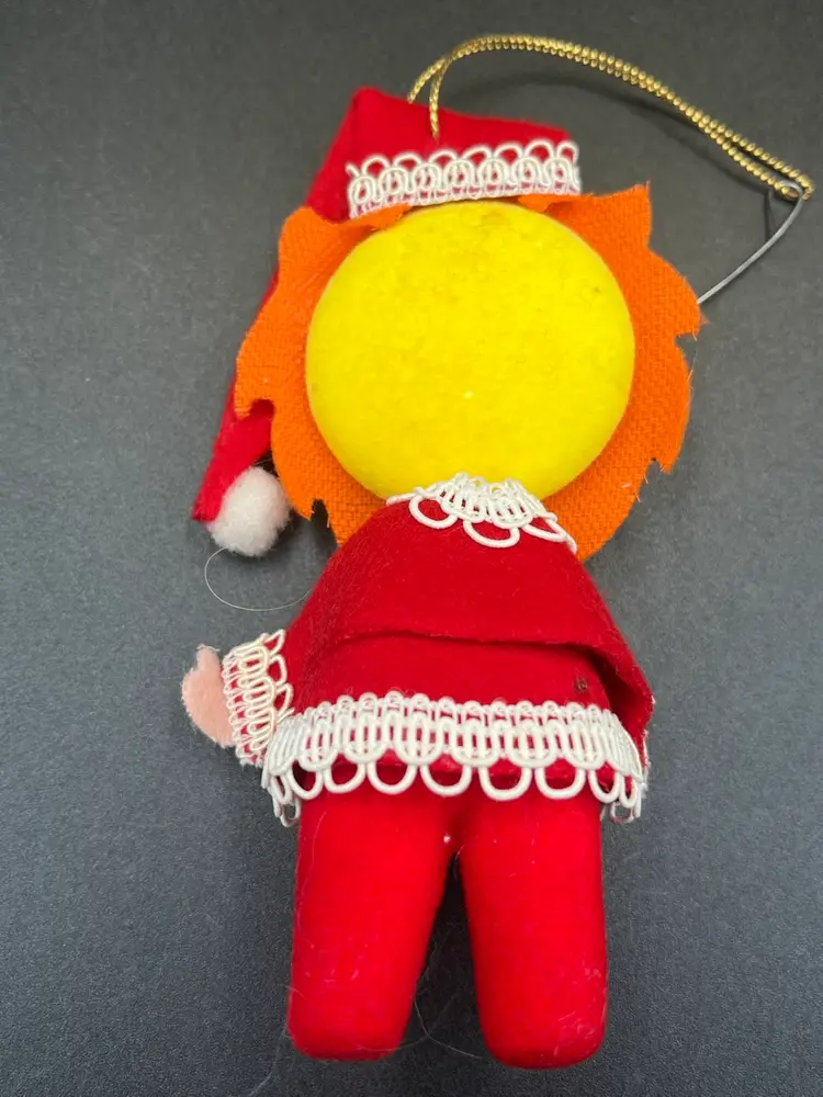 Vintage Lion Christmas Ornament