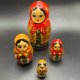 Matryoshka Russian Nesting Doll USSR