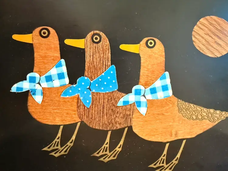 Couroc Of Monterey - Duck Tray