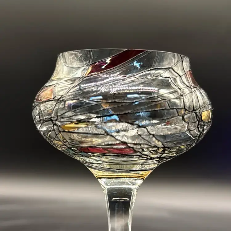 Vintage Milano Mosaic Liquer Glass