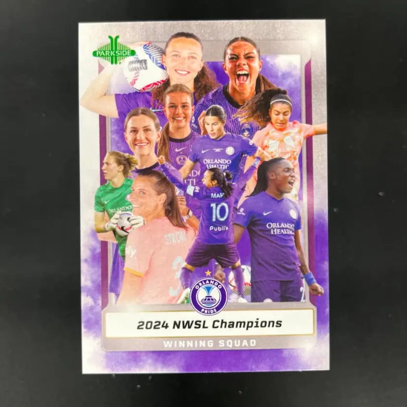 Orlando Pride 2025 Parkside NWSL Vol 2 2024 NWSL Champions SP Soccer Card
