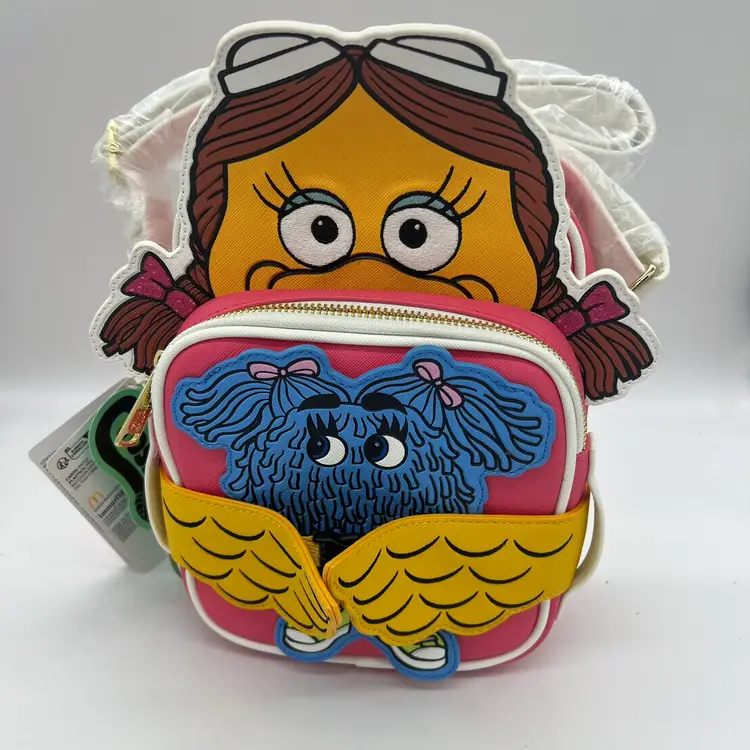 Loungefly McDonalds Birdie the Early Bird Crossbuddies Crossbody Bag - NWT