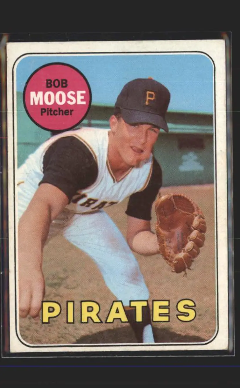 1969 Topps #409 Bob Moose - (137) - Pittsburgh Pirates