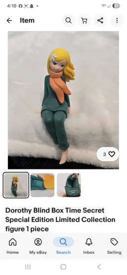 Dorothy Blind Box Time Secret Special Edition Limited Collection figure 1 piece