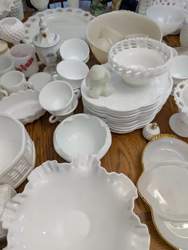 Milk Glass Monday Evening 