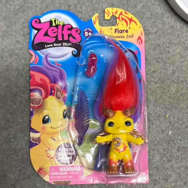 Zelf Troll Doll- Flare Phoenix zelf NIB