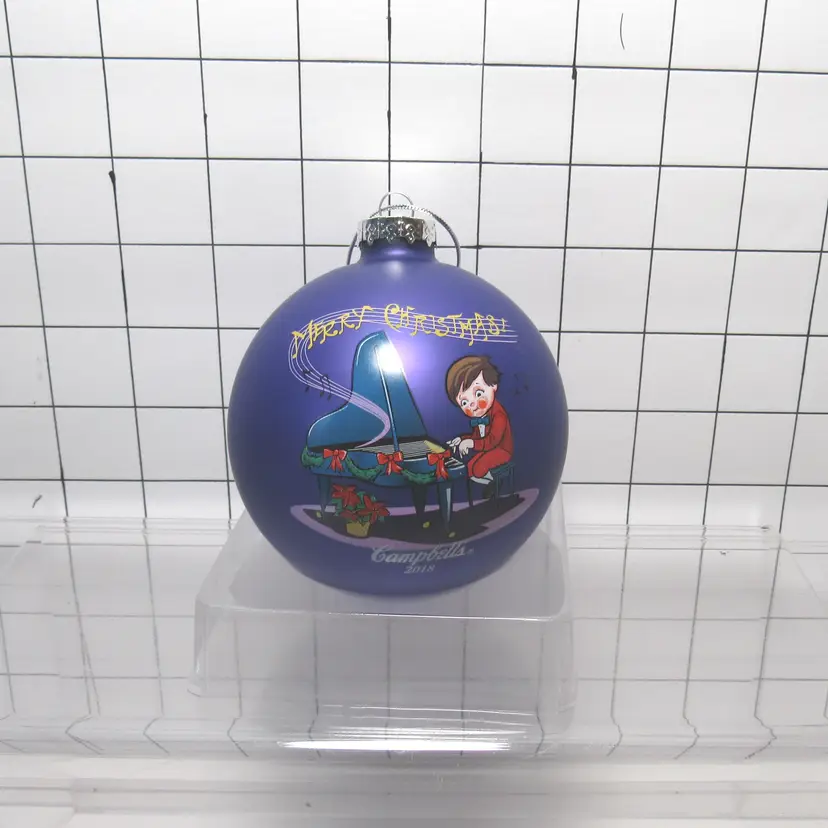 Campbell's Soup Kids 2018 Glass Christmas Ball Ornament 3"