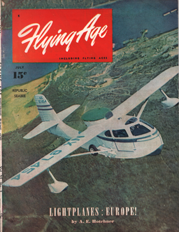 Collection Of 7 Vintage Magazines Flying Age Including Flying Aces 1940s Aviation Enthusiasts Pilots Armchair Flyboys
