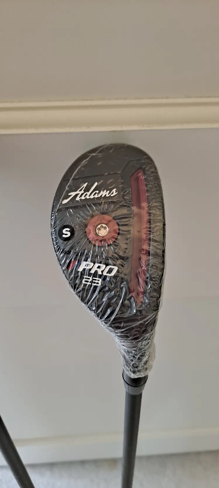 NEW Adams PRO Hybrid 23* ALDILA TOUR ATX75H-3.2-S stiff flex w/new headcover