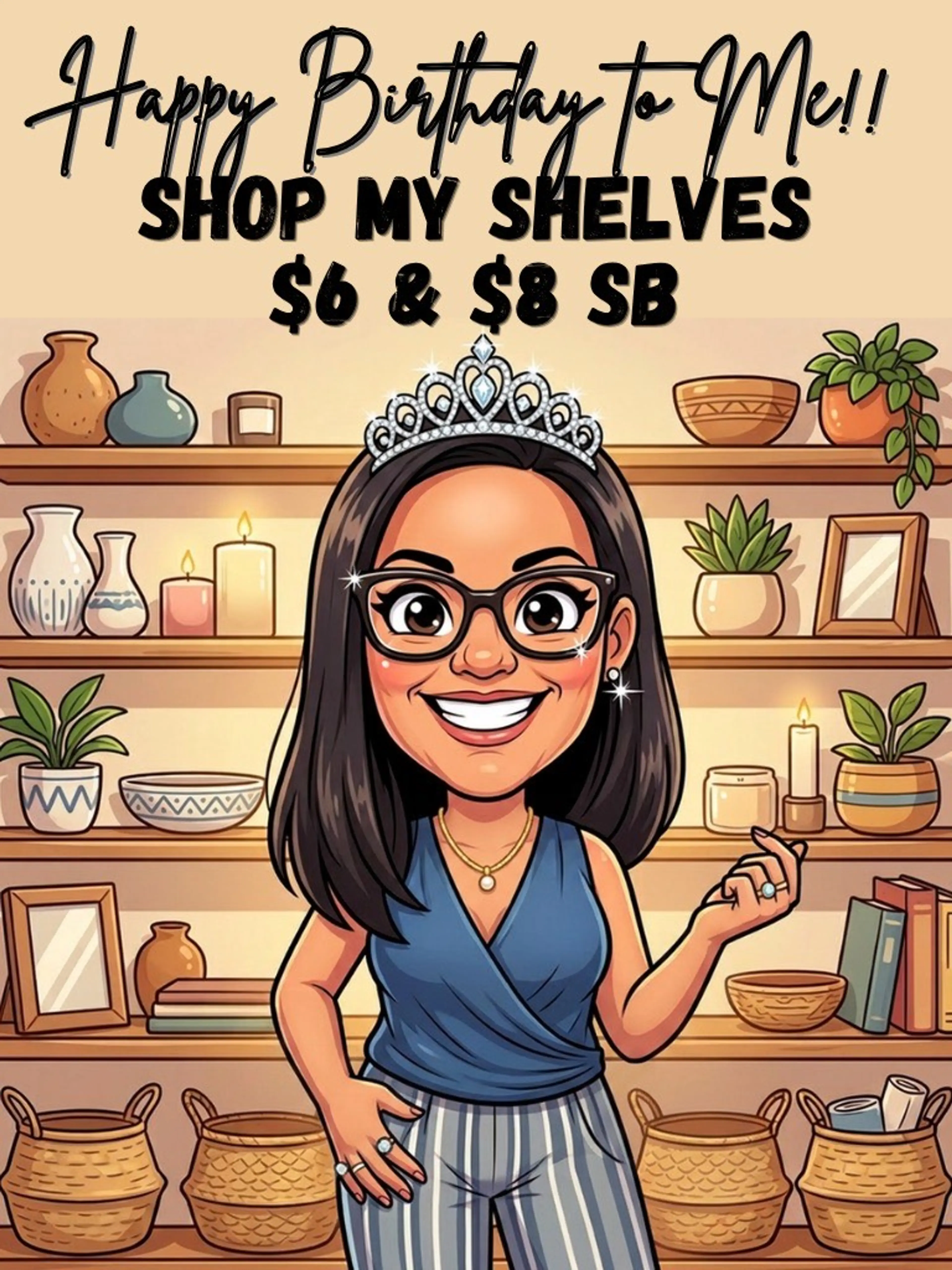 Pre Birthday!! Shop My Shelves!! w/Elsie 