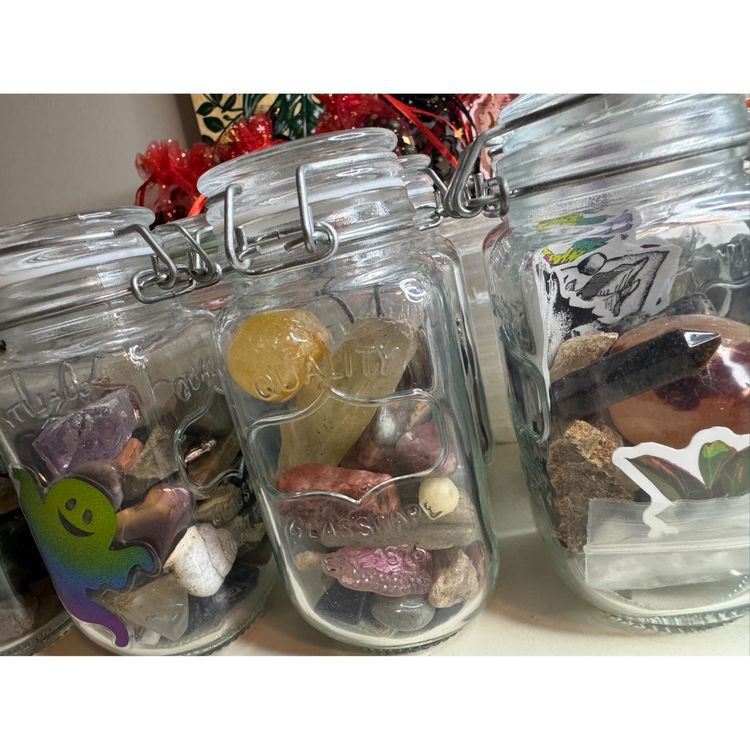 Mystery Crystal Tumble Jars