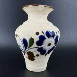 #01 - Tonala Mexican Folk Art Vase “As Is”