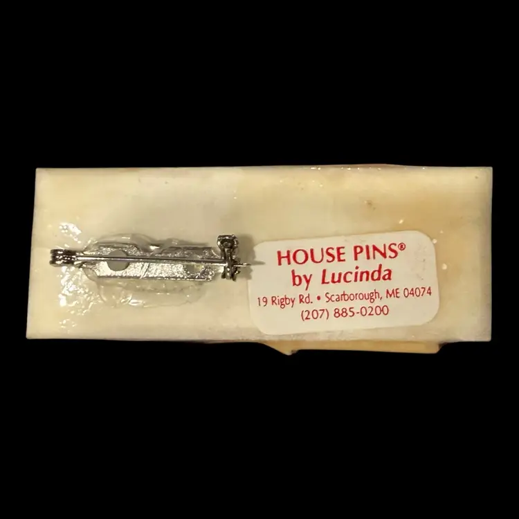 Lucinda 4th Of July House Pin 2.5”