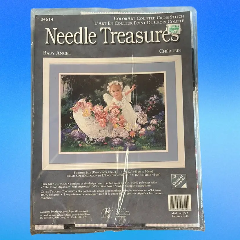 Needle Treasures Baby Angel Cherubin Cross Stitch Kit