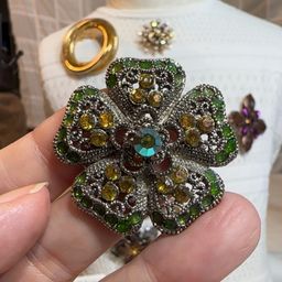 Clover Brooch