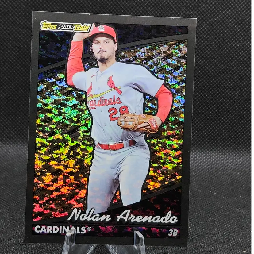 2022 Topps Update Series  Black Gold Black Nolan Arenado /299 Cardinals