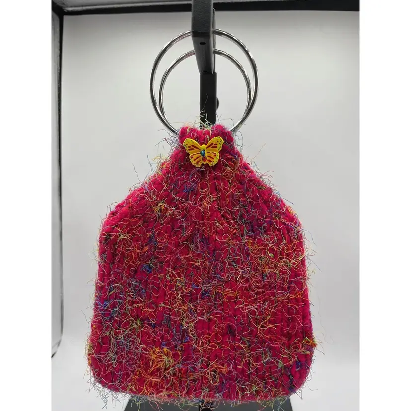 Made By Me Handknit and Felted Bangle Purse