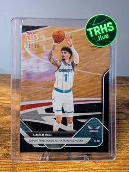LaMelo Ball - 2025-26 NBA Topps NOW® - Card 30 09/10 - PR: 597