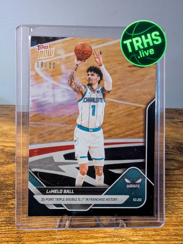 LaMelo Ball - 2025-26 NBA Topps NOW® - Card 30 09/10 - PR: 597