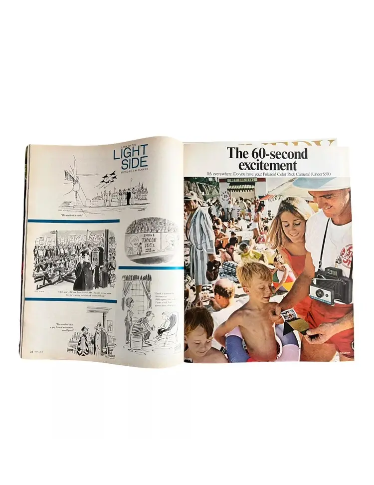 Look Magazine June 25, 1968 ETHEL KENNEDY FAMILY RFK JR , Rosemary’s Baby