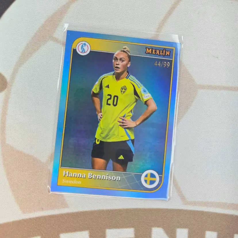 2025 Merlin UEFA Women’s Euros Blue /99 PYP
