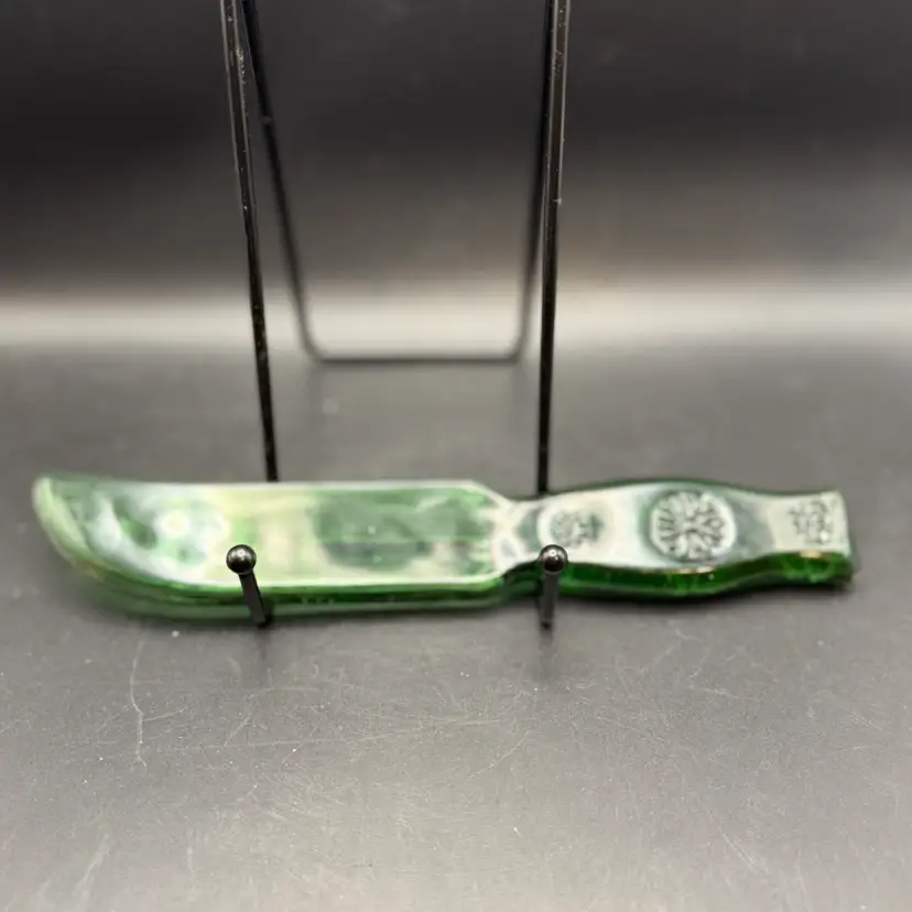 Vintage Depression Glass Fruit Knife -8 In