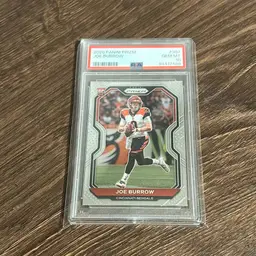Joe Burrow 2020 Prizm PSA 10 RC - Cincinnati Bengals