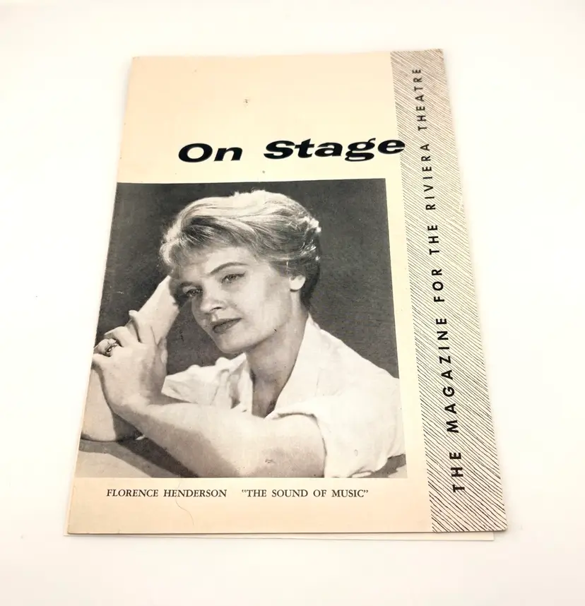 Florence Henderson Sound Of Music Playbill