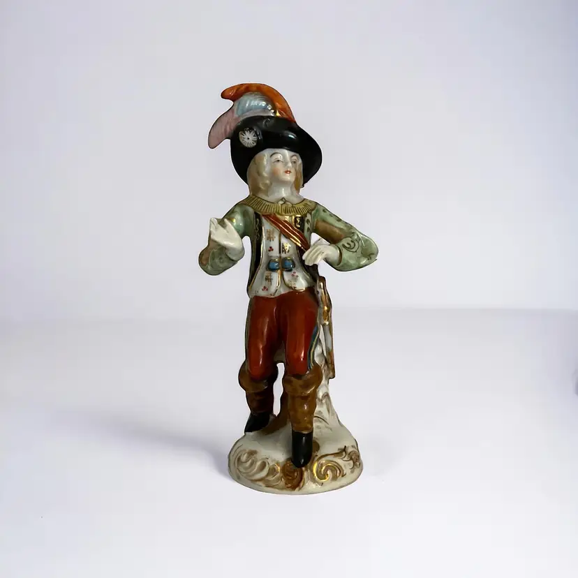 Vintage Bull Fighter | Matador | Conquistadores LD Occupied Japan Figurine 6.5" Figurine. 1940s Rare Hand Painted Collectible.