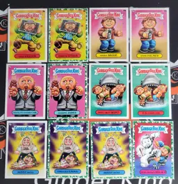2024 Topps Garbage Pail Kids x View Askew Lot (12) Base/Green/Black