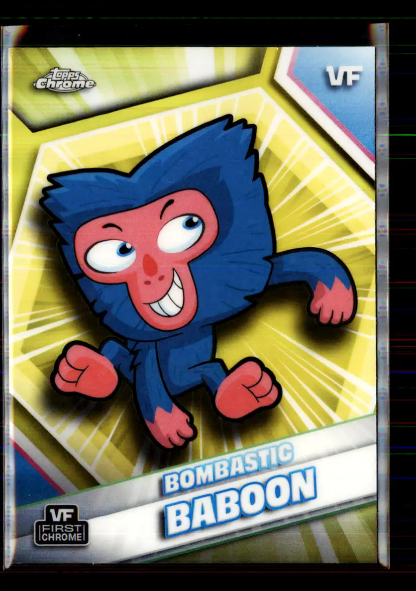 Bombastic Baboon Yellow 2026 Topps Chrome VeeFriends 35 - (143)