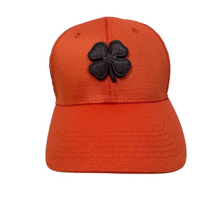 Black Clover Lucky Citrus & Black Memory Fit Golf Fitted Hat - L/ XL