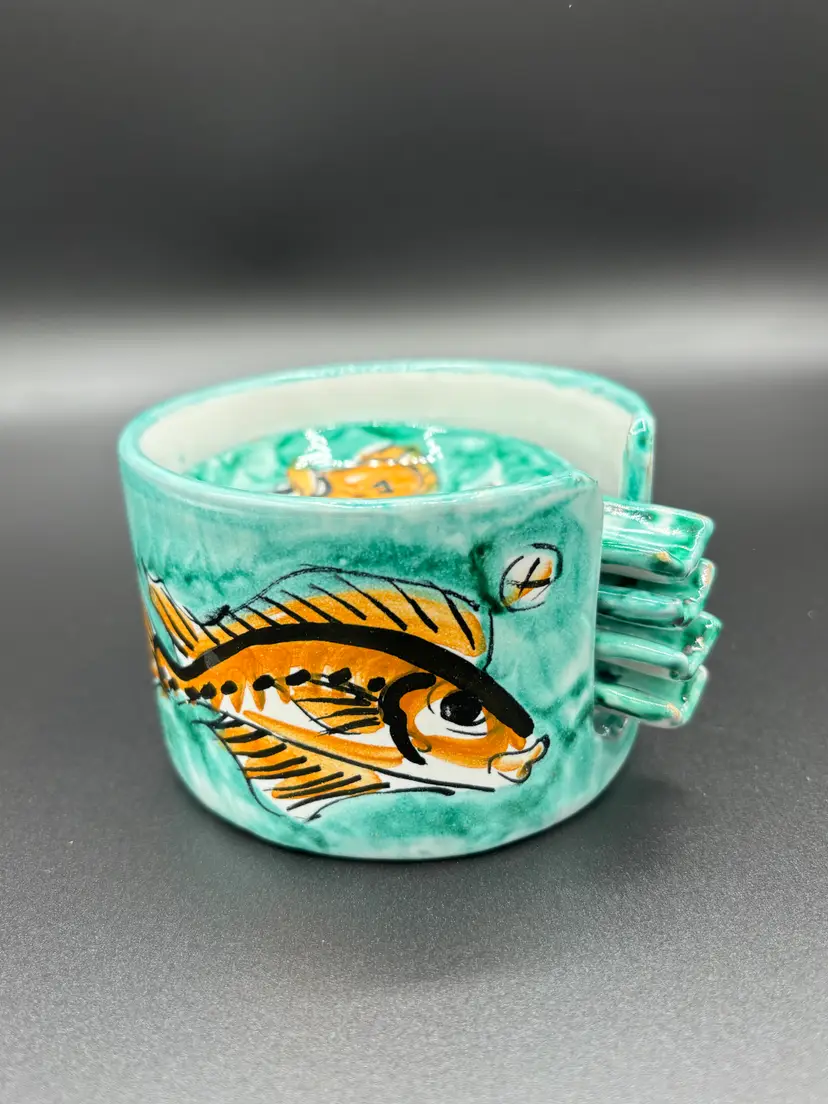 Made In Italy Hand Painted Ceramic Spoon Rests