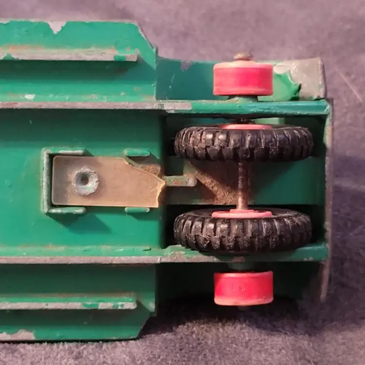 Lesney Matchbox King Size Ford Tractor With Dyson Low Loader Made In England Vintage c1950s Metal Cast Toy