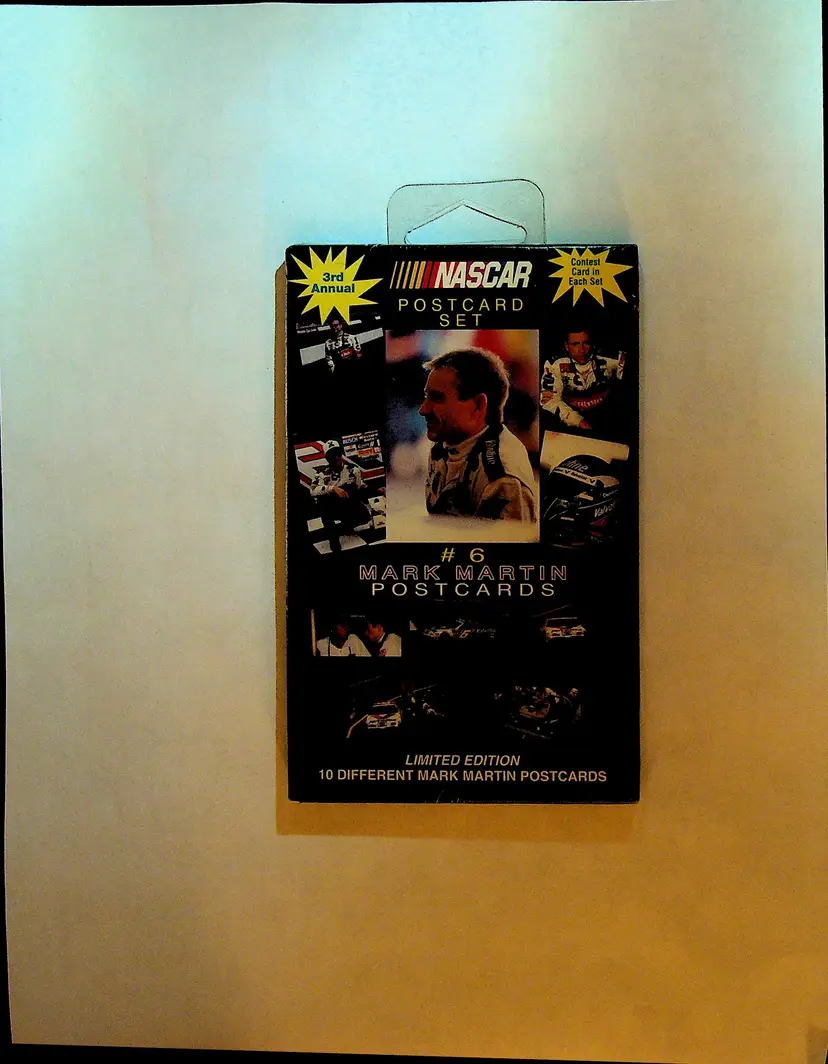 Mark Martin NASCAR Postcard Set #6