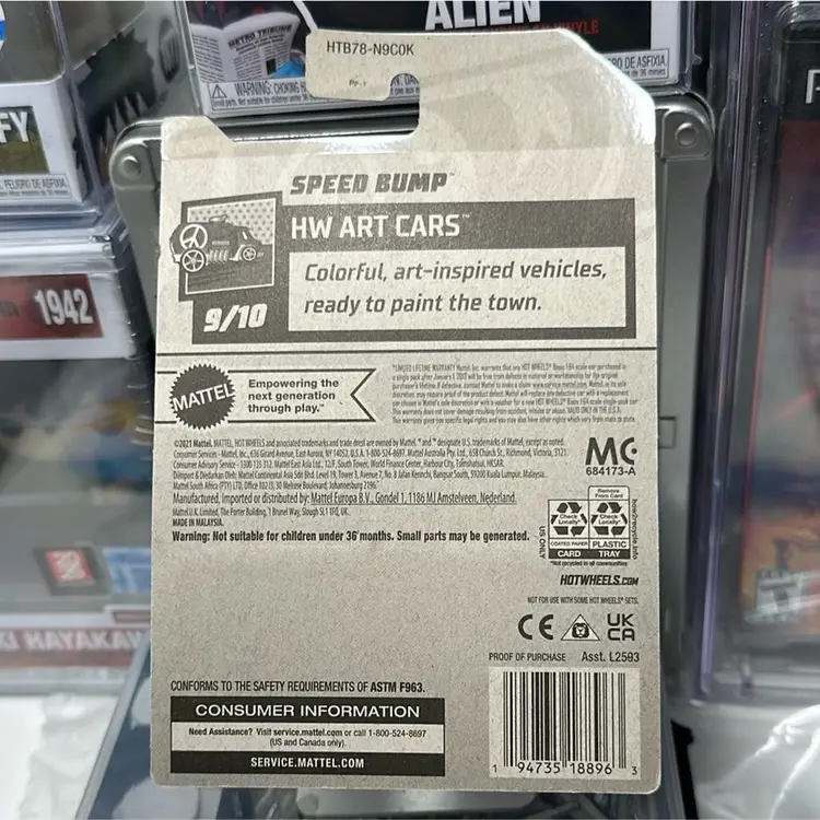 Hotwheel Speed Bumper HW Art Car 9/10