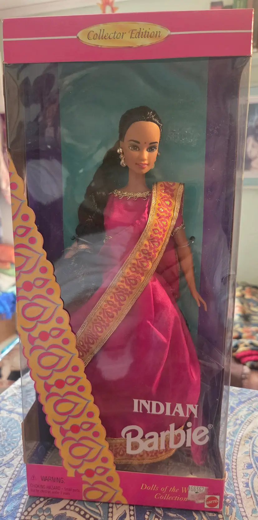 1996 Dolls of the World Indian Barbie