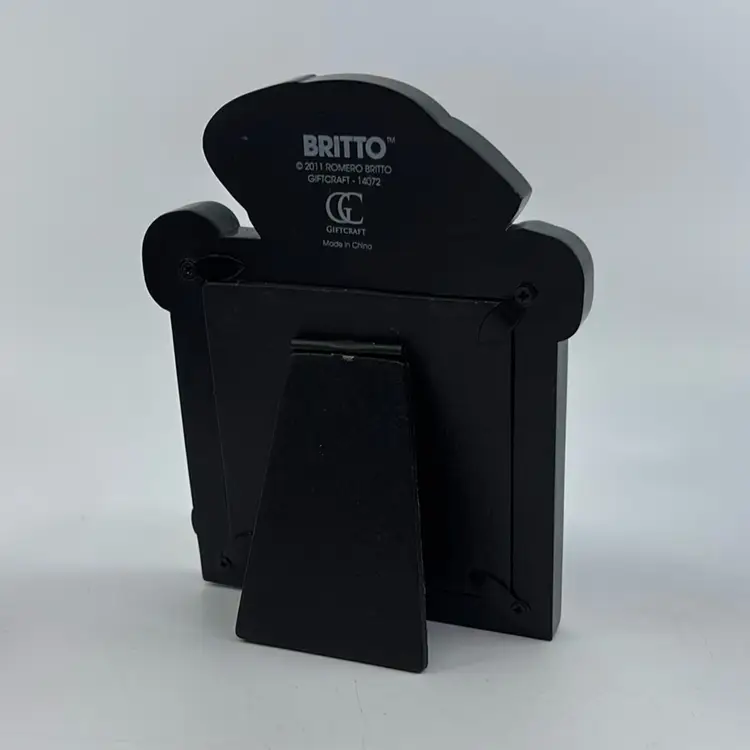 Romero Britto Dalmation Picture Photo Frame Dog Pet 3"x3" Retired